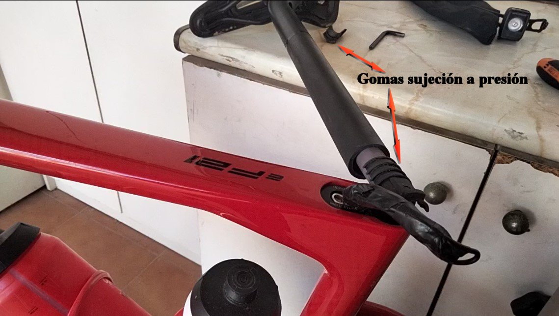 Detalle de la sujeción