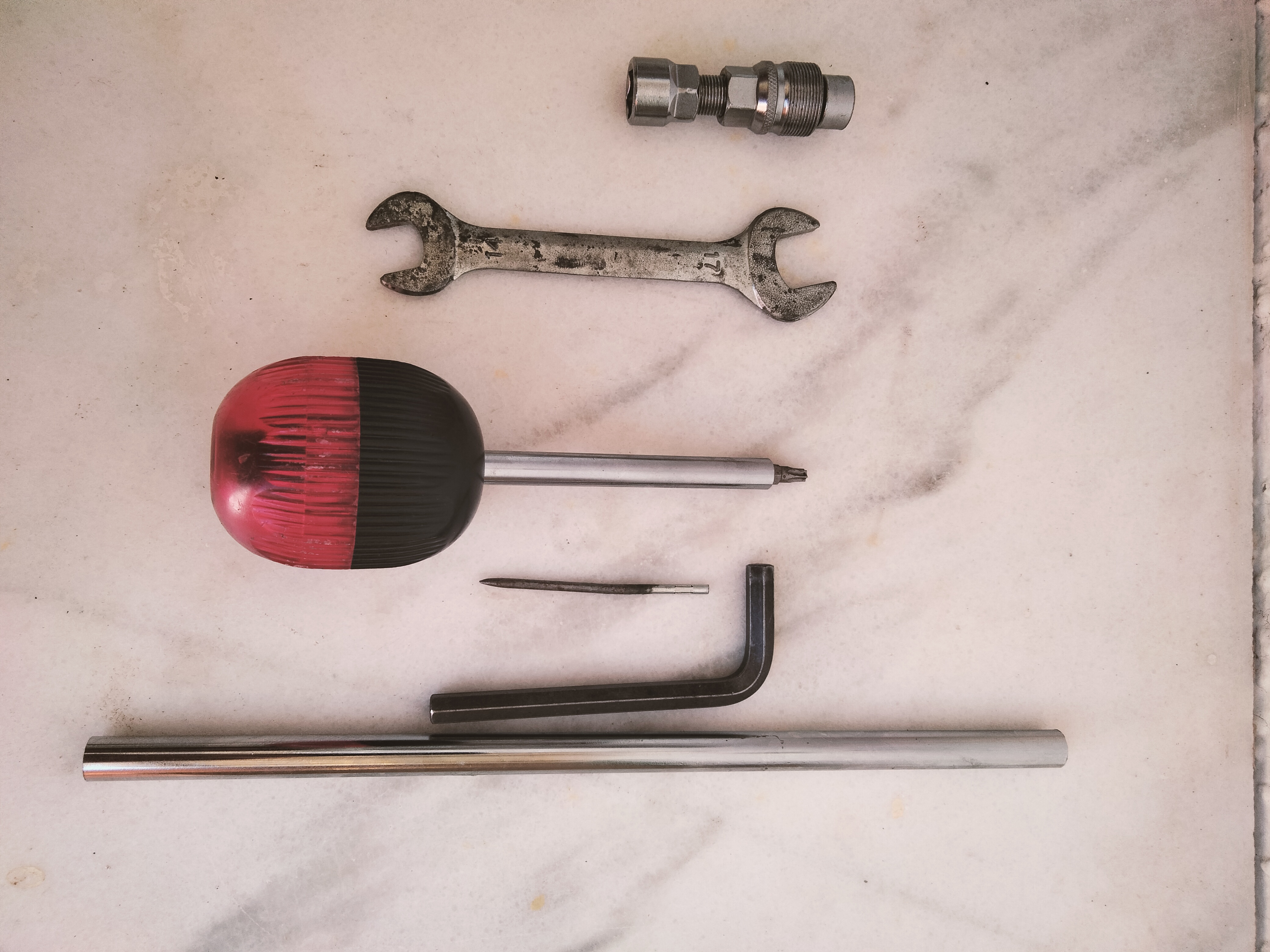 Conjunto de herramientas precisadas