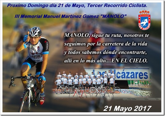 III MEMORIAL MANOLO